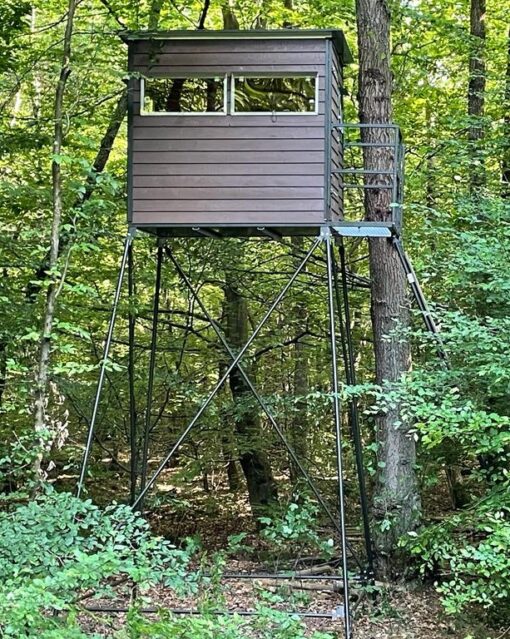 Schlafkanzel 4 Meter – Douglasie/Lärche - Unterbau roh