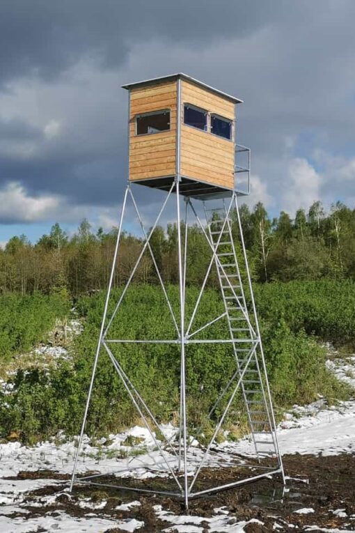 Schlafkanzel 5 Meter – KDI - Unterbau verzinkt